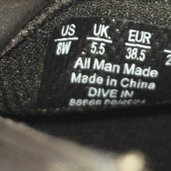 Dr. Scholl's Dive In Slip Resistant Work Loafers Black Memory Foam 8W - Picture 9 of 10